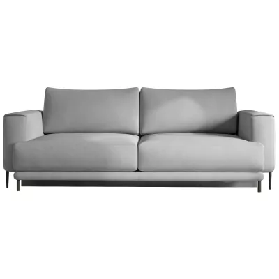 Elegantes Dreisitzer-Sofa AVENIA – hellgrau