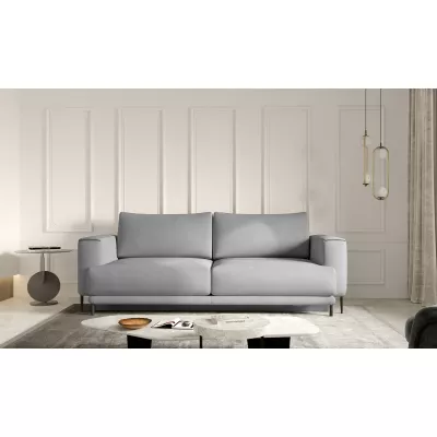 Elegantes Dreisitzer-Sofa AVENIA – hellgrau