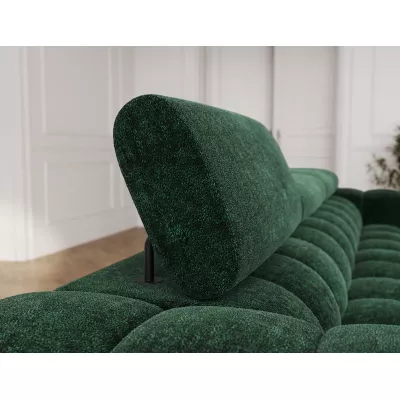 Geräumiges Schlafsofa ILARA – Dunkelgrün