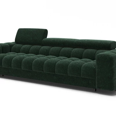 Geräumiges Schlafsofa ILARA – Dunkelgrün