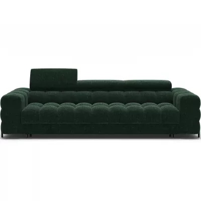 Geräumiges Schlafsofa ILARA – Dunkelgrün
