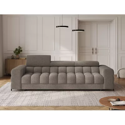 Geräumiges Schlafsofa ILARA – Dunkelbeige