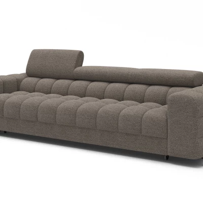 Geräumiges Schlafsofa ILARA – Dunkelbeige