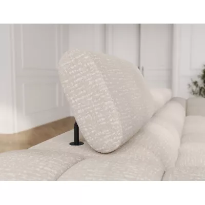 Geräumiges Schlafsofa ILARA – hellbeige