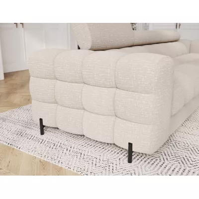 Geräumiges Schlafsofa ILARA – hellbeige