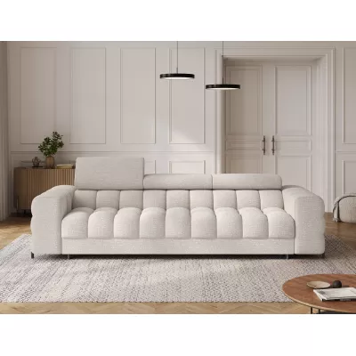 Geräumiges Schlafsofa ILARA – hellbeige