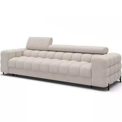 Geräumiges Schlafsofa ILARA – hellbeige