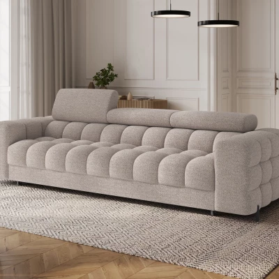 Geräumiges Schlafsofa ILARA – beige