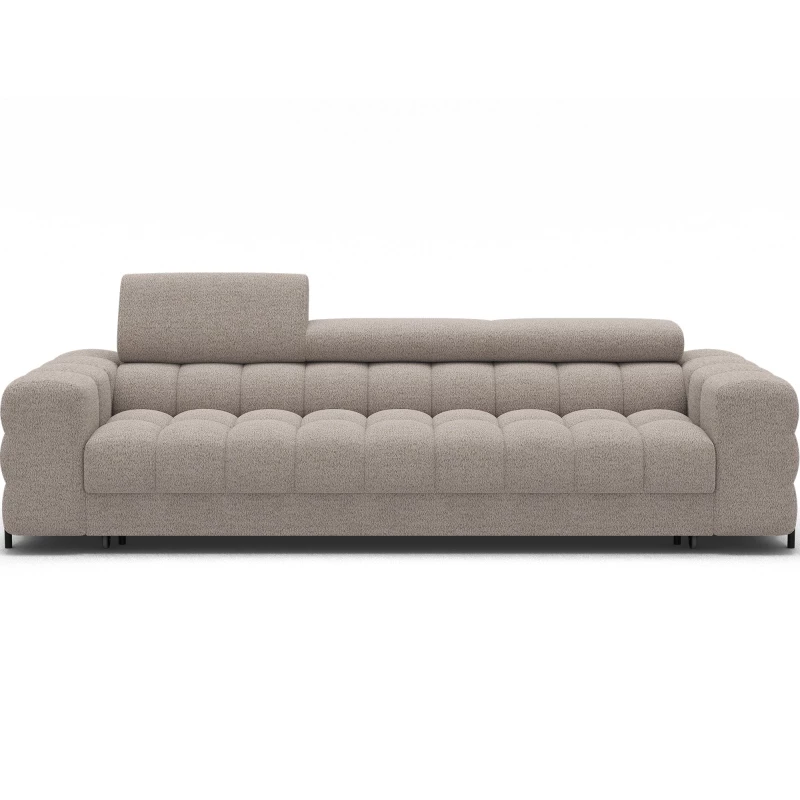 Geräumiges Schlafsofa ILARA – beige