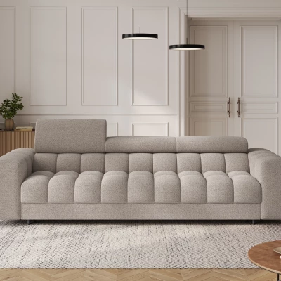 Geräumiges Schlafsofa ILARA – beige