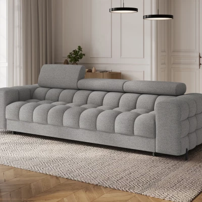 Geräumiges Schlafsofa ILARA – grau