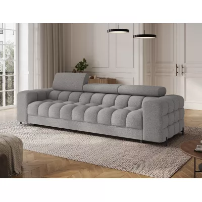 Geräumiges Schlafsofa ILARA – grau