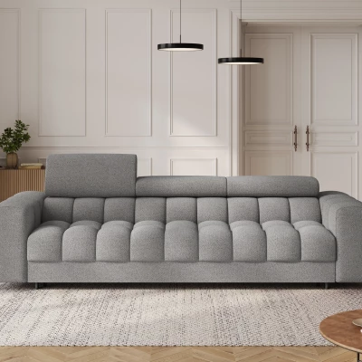 Geräumiges Schlafsofa ILARA – grau