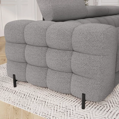 Geräumiges Schlafsofa ILARA – grau