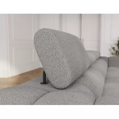 Geräumiges Schlafsofa ILARA – grau
