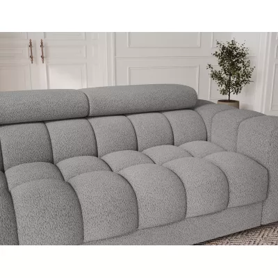Geräumiges Schlafsofa ILARA – grau