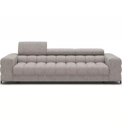 Geräumiges Schlafsofa ILARA – grau-beige