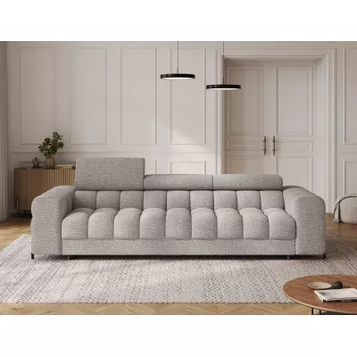 Geräumiges Schlafsofa ILARA – grau-beige