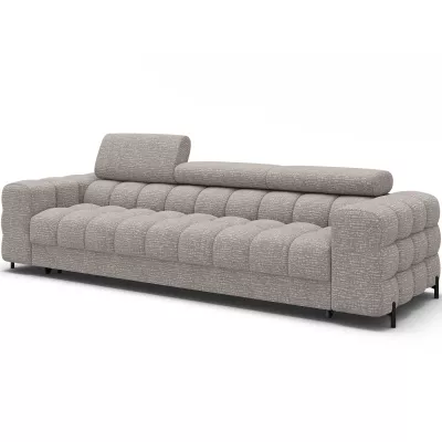 Geräumiges Schlafsofa ILARA – grau-beige