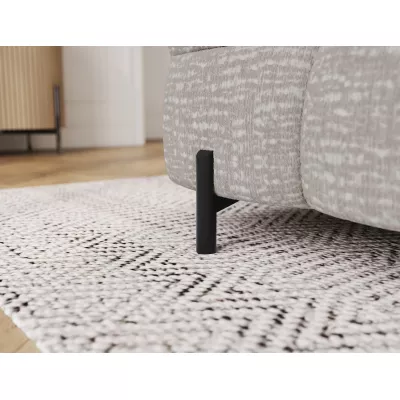 Geräumiges Schlafsofa ILARA – grau-beige