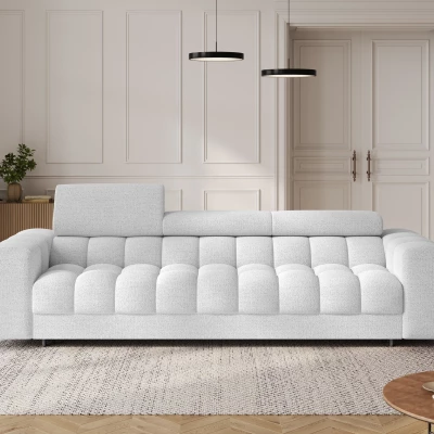 Geräumiges Schlafsofa ILARA – weiß