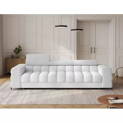 Geräumiges Schlafsofa ILARA – weiß