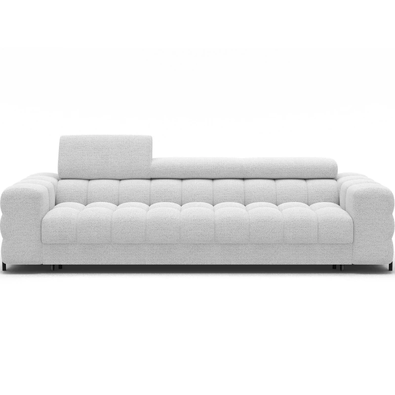 Geräumiges Schlafsofa ILARA – weiß