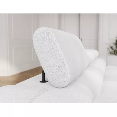 Geräumiges Schlafsofa ILARA – weiß