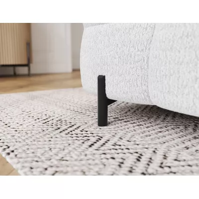 Geräumiges Schlafsofa ILARA – weiß