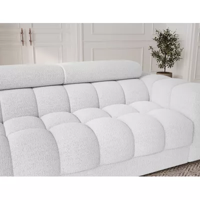 Geräumiges Schlafsofa ILARA – weiß