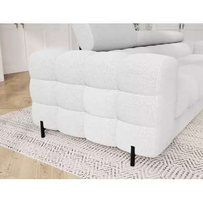 Geräumiges Schlafsofa ILARA – weiß