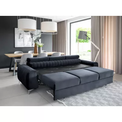 Dreisitzer-Wohnzimmersofa MELISENDE - dunkelblau