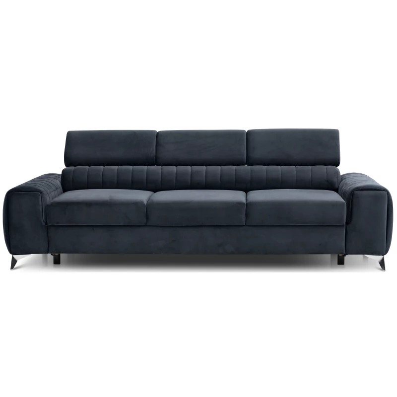 Dreisitzer-Wohnzimmersofa MELISENDE - dunkelblau