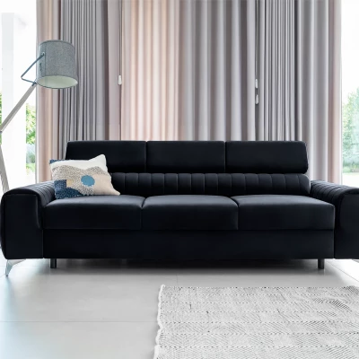 Dreisitzer-Wohnzimmersofa MELISENDE - dunkelblau