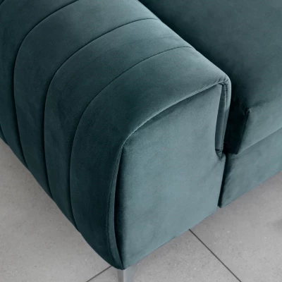 Dreisitzer-Wohnzimmersofa MELISENDE - hellblau