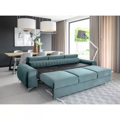 Dreisitzer-Wohnzimmersofa MELISENDE - hellblau