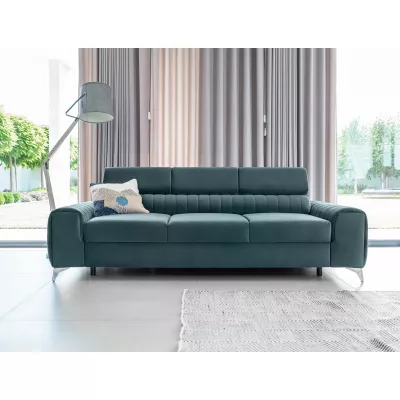 Dreisitzer-Wohnzimmersofa MELISENDE - hellblau
