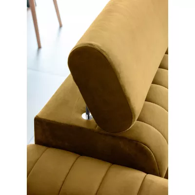 Dreisitzer-Wohnzimmersofa MELISENDE - Senf