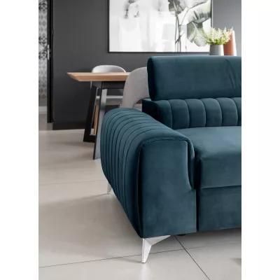 Dreisitzer-Wohnzimmersofa MELISENDE - blau
