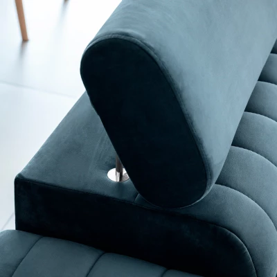 Dreisitzer-Wohnzimmersofa MELISENDE - blau