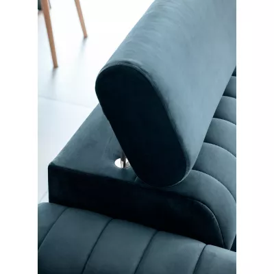 Dreisitzer-Wohnzimmersofa MELISENDE - blau