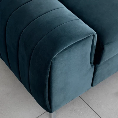 Dreisitzer-Wohnzimmersofa MELISENDE - blau