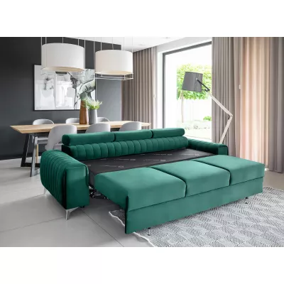 Dreisitzer-Wohnzimmersofa MELISENDE - grün