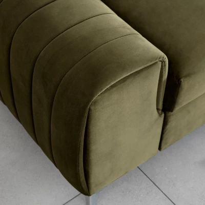Dreisitzer-Wohnzimmersofa MELISENDE - Khaki