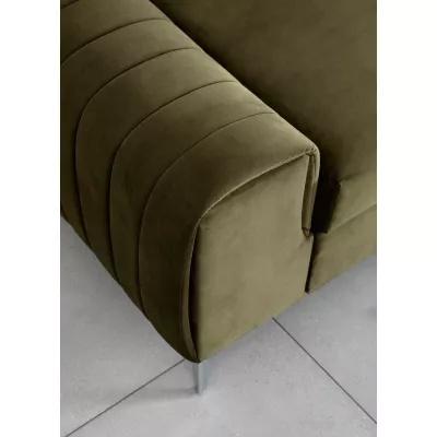 Dreisitzer-Wohnzimmersofa MELISENDE - Khaki