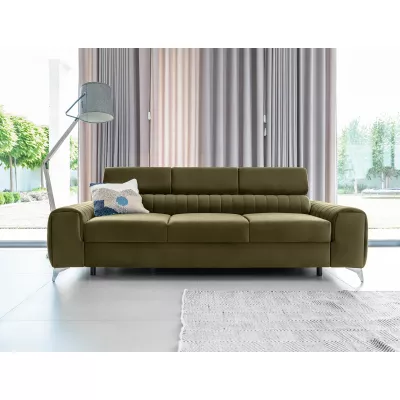 Dreisitzer-Wohnzimmersofa MELISENDE - Khaki