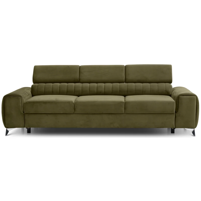 Dreisitzer-Wohnzimmersofa MELISENDE - Khaki
