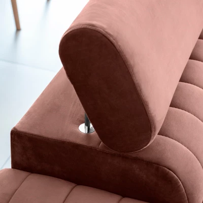 Dreisitzer-Wohnzimmersofa MELISENDE - rosa