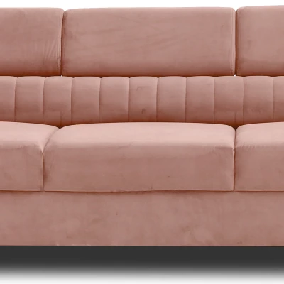 Dreisitzer-Wohnzimmersofa MELISENDE - rosa