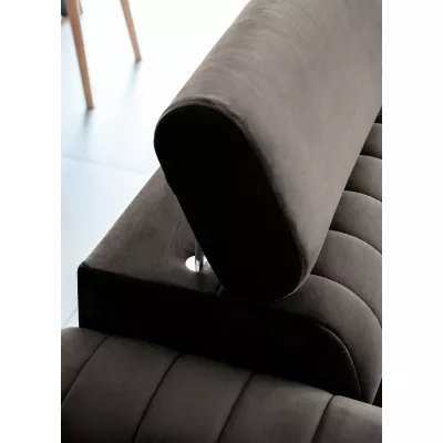 Dreisitzer-Wohnzimmersofa MELISENDE - dunkelbraun